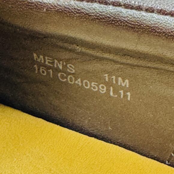Cole Haan Shoes Mens 11 Brown Leather Slip On Loafers Moc Toe Casual Comfort main image 5